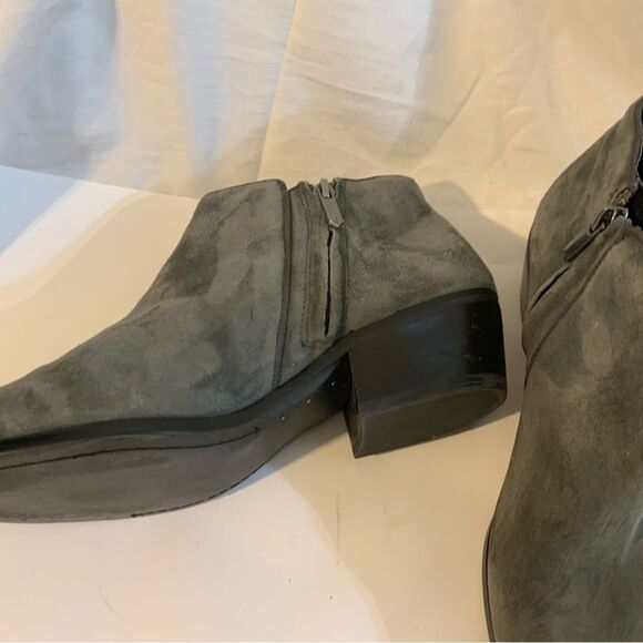 Sam Edelman Suede Gray Women's Ankle boots. Size 8.5M - Picture 10 of 13
